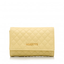 Portofel MICHELLE MATLASAT - galben Portofel MICHELLE MATLASAT - galben