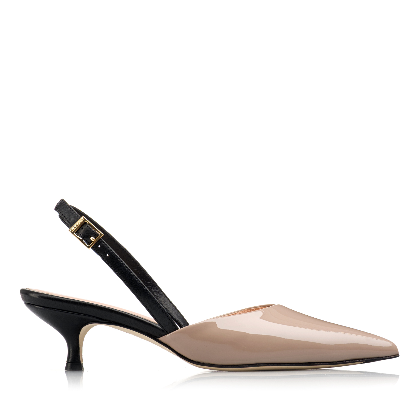 SYLVIE A123 - greige/black