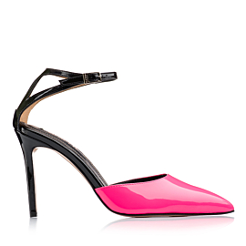AUDREY A124 - fuxia/negru